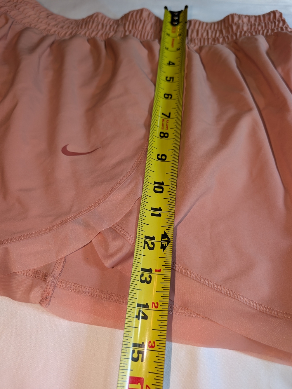 Nike Women's Dusty Rose Layered Running Shorts - Picture 13 of 13